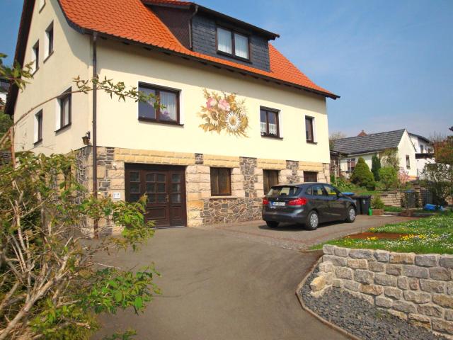 holiday home in the Thuringian Forest with roof