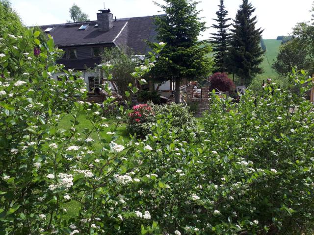 Ferienwohnung Aronia Garten