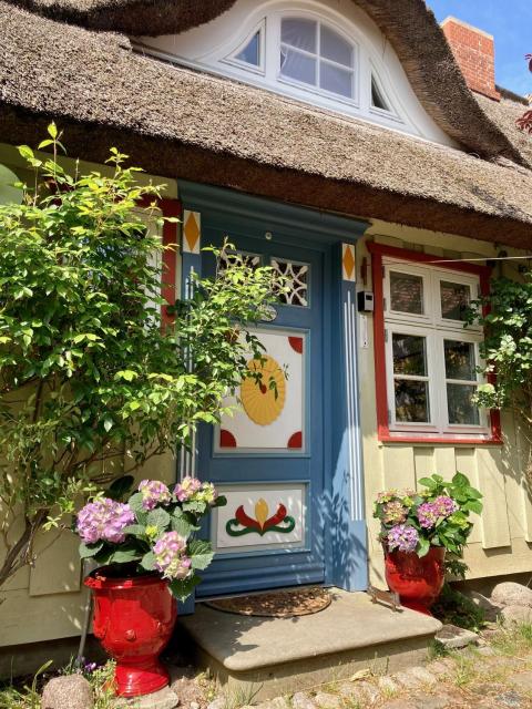 Haus am Hafen - Kaminfeeling unter Reet, Garten mit Terrasse