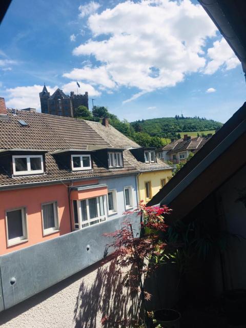 Ferienwohnung in Binger Stadtmitte mit Balkon