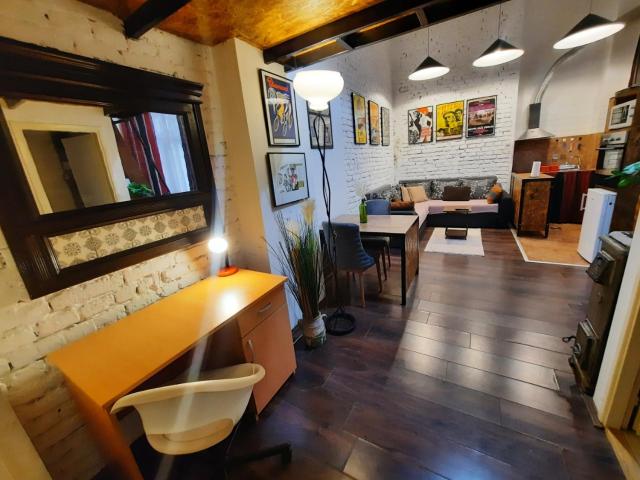 Authentic Belgrade Centre - Split level loft with patio in courtyard