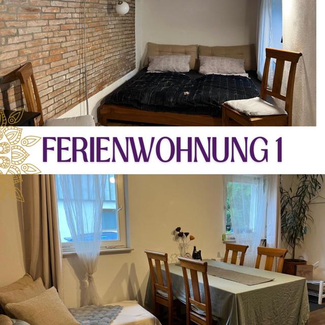 Ferieninrosengarten - Wohnung Erdgeschoss Süd