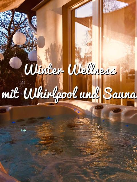 GartenApartment Strandgut mit Outdoor Whirlpool und Garten