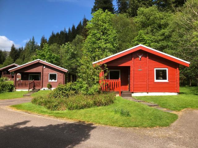 Pucks Glen Lodges, Rashfield, by Dunoon