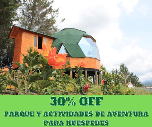 Glamping y Chalet Aventura Park Villa De Leyva La Periquera