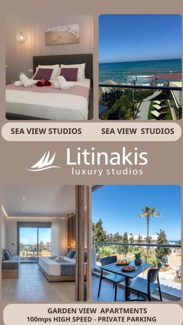 Litinakis Studios Sea View & Litinakis Studios Garden View 700 meters away