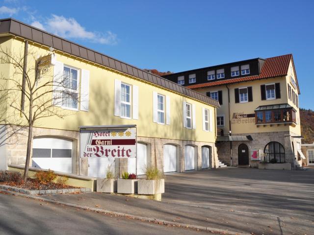 Hotel Garni in der Breite