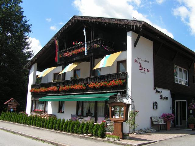 Hotel Garni Haus Alpine - Chiemgau Karte inkl