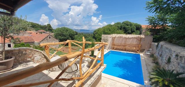 Hvar Stone Villa with pool