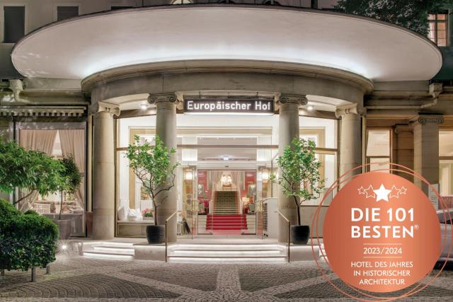 Hotel Europäischer Hof Heidelberg, Bestes Hotel Deutschlands in historischer Architektur