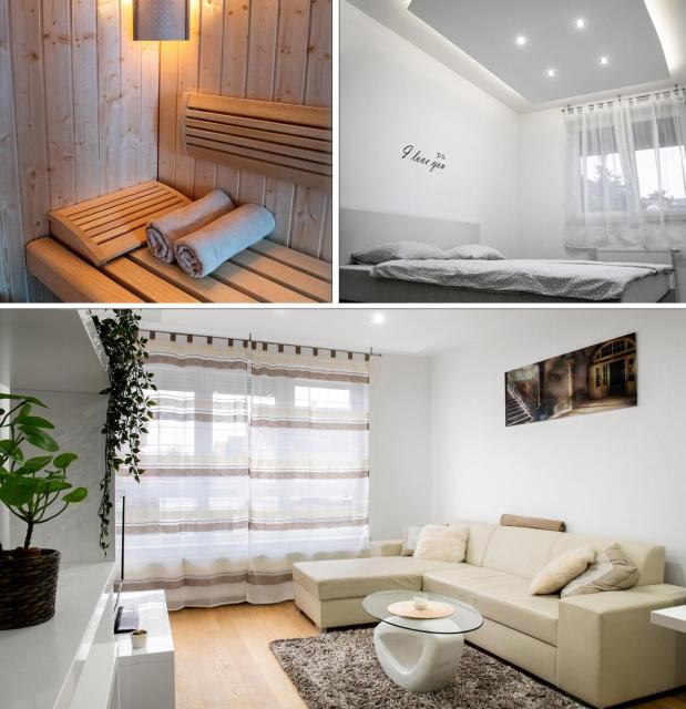 Sauna - Flexible SelfCheckIns 6 - Zagreb - Garage - Electric vehicle ccharger - Loggia - New - Luxury - Apartments Repinc 6