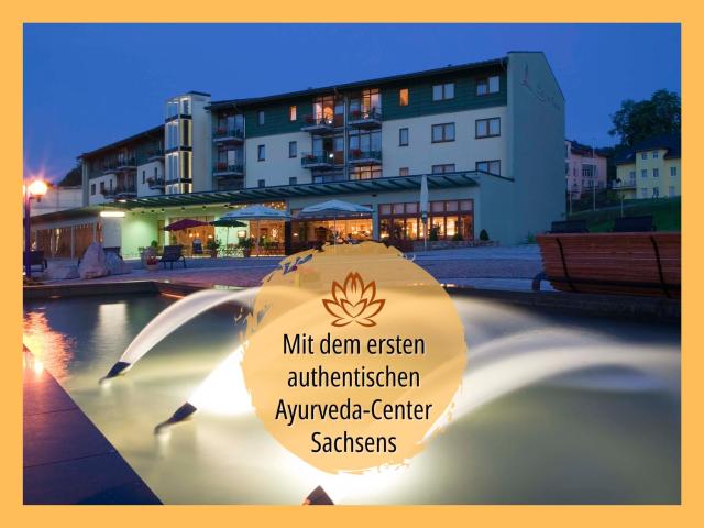 Hotel Am Kurhaus mit erstem Ayurveda Center Sachsens - direkt am Gesundheitsbad ACTINON & Kurpark