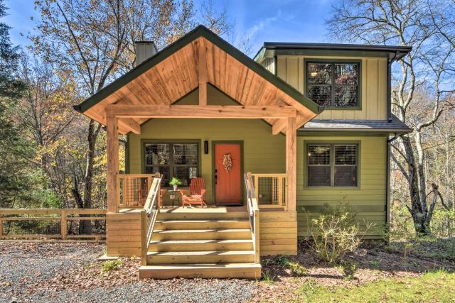 Creekside Craftsman Retreat in North GA Mountains!