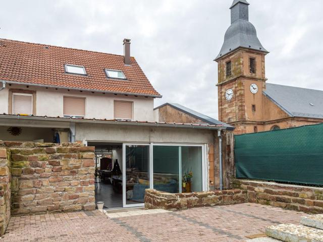 Renovated village house with enclosed garden