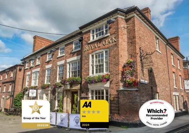 The Royal Oak Hotel, Welshpool, Mid Wales