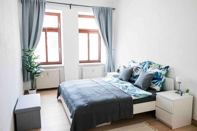 Top moderne Wohnung in Leipziger Altbau - Netflix inklusive