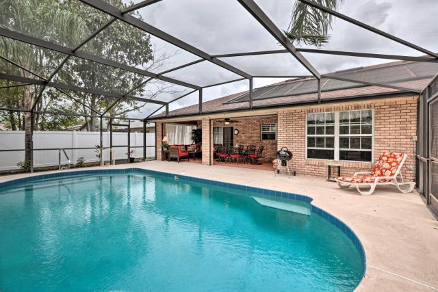 Centrally Located Deltona Home with Pool and Yard