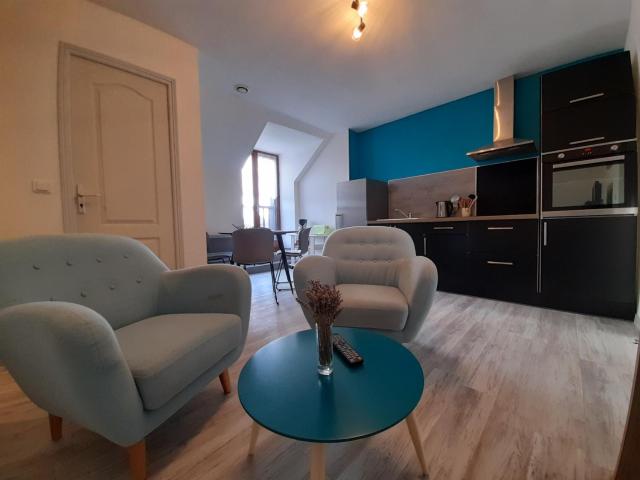 Appartement 2 chambres avec Wi-Fi, proche centre-ville et thermes de La Roche-Posay - FR-1-541-10