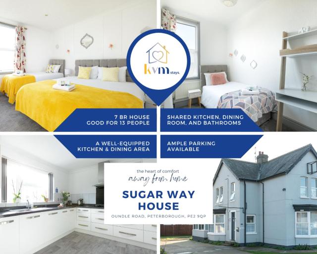 KVM - Sugar Way House for large groups by KVM Stays