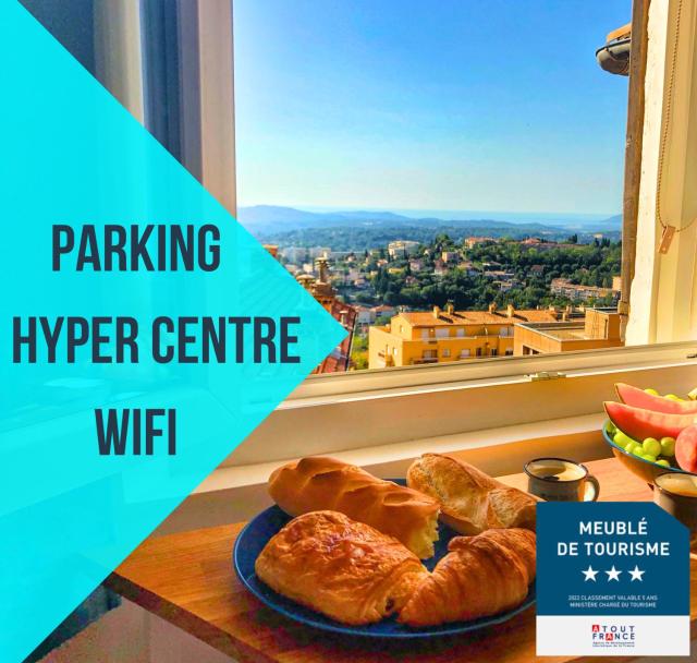 Parking Privé - Vue mer - WiFi - Centre Historique