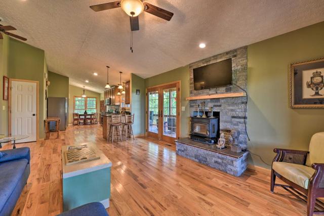 Charming Galax Retreat with Wraparound Deck!