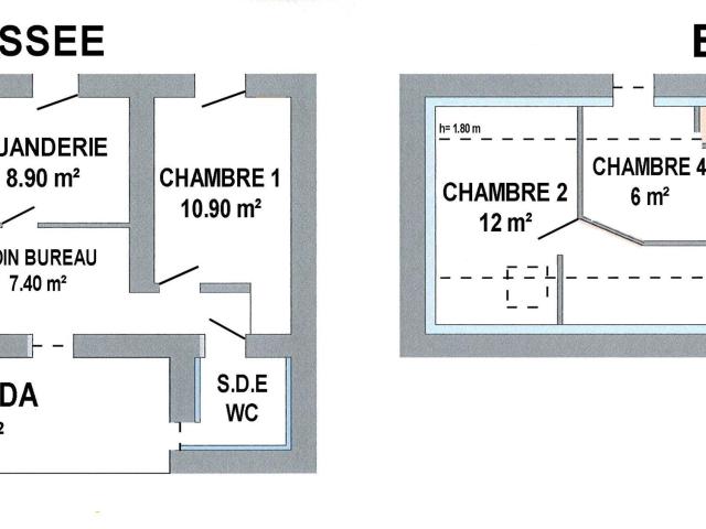 Voici un titre accrocheur et concis pour l'annonce : **"Charmante longère bretonne avec grand jardin privatif, proche plages et sites touristiques"** - FR-1-306-841