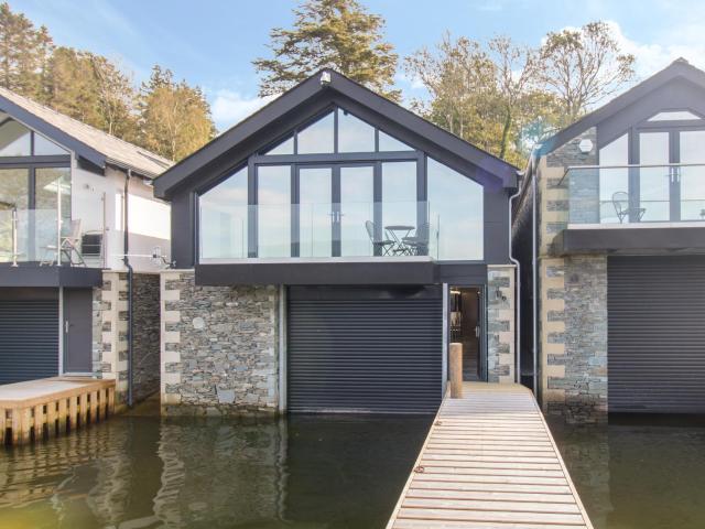 Boathouse on the Lake