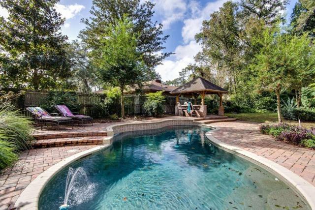 English Cottage Pool Home Florida Style