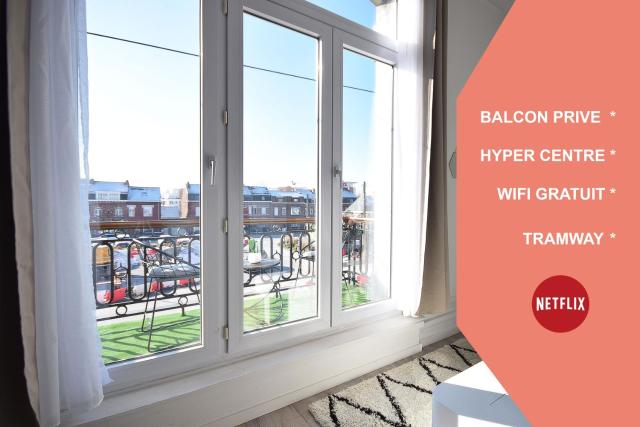 CHIC APPART DESIGN - HYPER CENTRE - TRAMWAY - FREE WIFI - leRelaisdOdile12