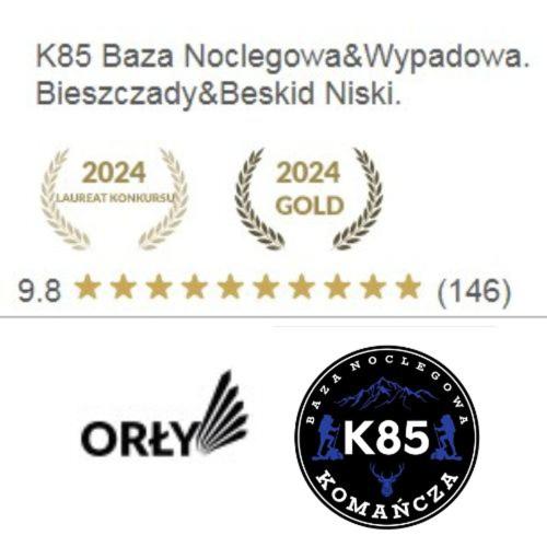 K85 Komańcza Baza Noclegowa Wypadowa Bieszczady Beskid Niski