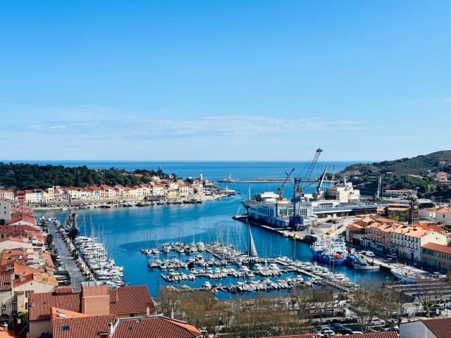 Port-Vendres: Studio cabine avec terrasse, à 2 pas du port - FR-1-309-256