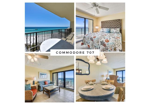 Commodore Resort #707 by Book That Condo