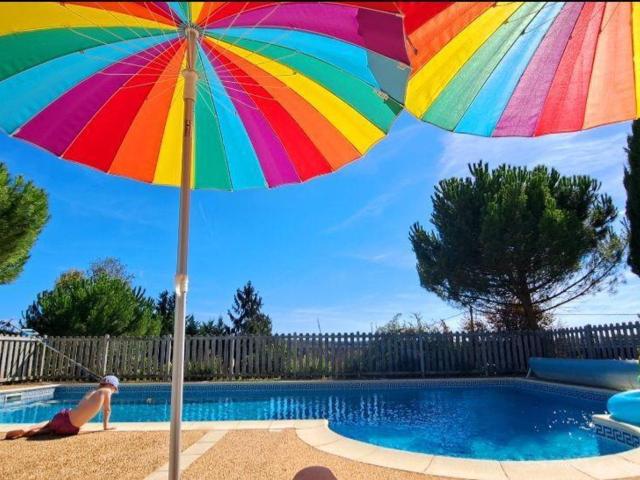 Maison familiale avec piscine privée, jeux pour enfants, salle de sport et Wifi en Dordogne - FR-1-616-70