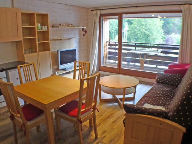 Studio confortable face aux télécabines, proche loisirs avec parking et animaux admis à Samoëns - FR-1-629-54