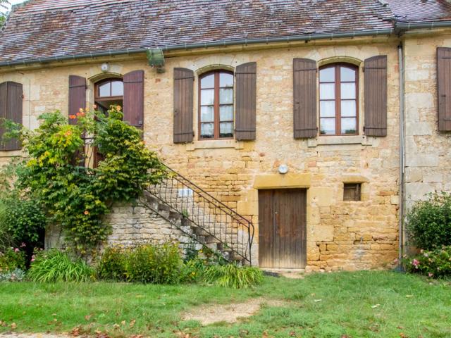 Maison de village avec jardin, près de Villefranche du Périgord, idéale familles, animaux acceptés - FR-1-616-162