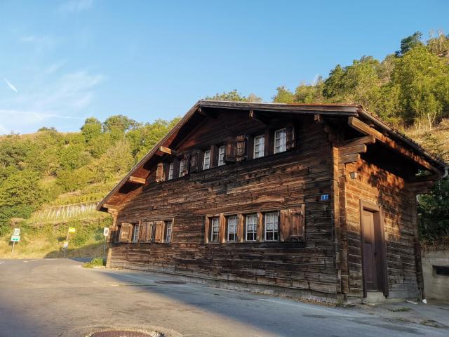 Berg - Hütte beim H O T E L Bahnhof Ausserberg