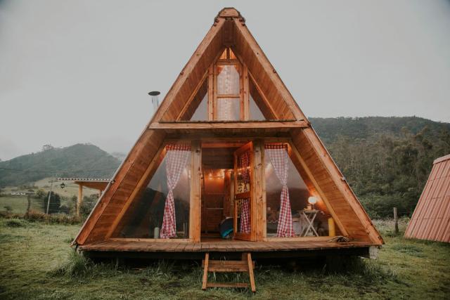 Glamping y cabañas en Neusa Cundinamarca