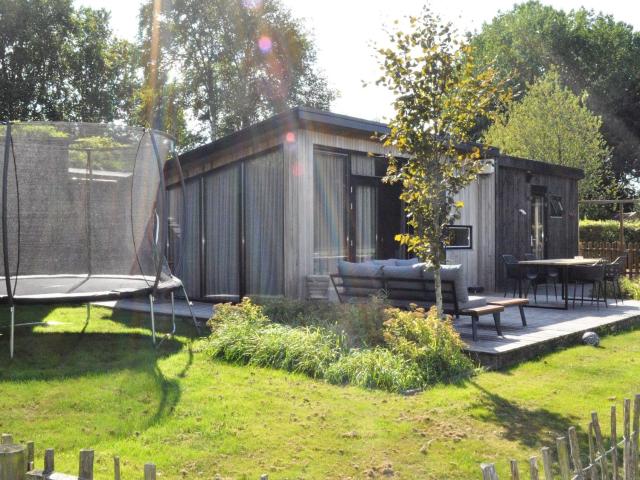 Detached chalet in Friesland with fenced garden