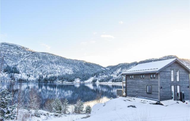 Nice Home In Masfjordnes With House Sea View