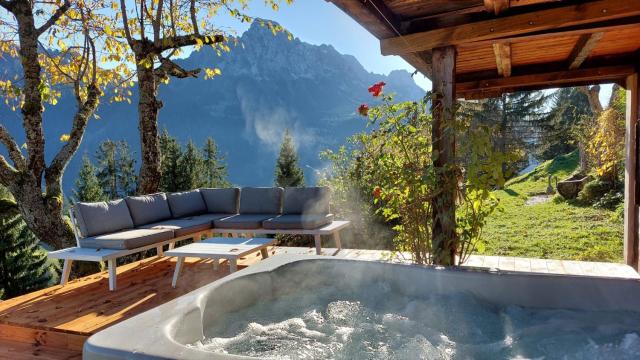 Gstaad Paradise View Chalet with Jacuzzi