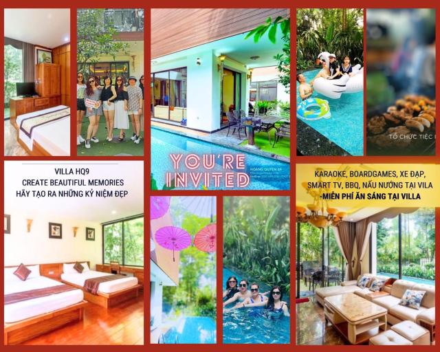 Flamingo Happy Villa Hoàng Quyên 9-3pn-Resort Fla Đại Lải- BBQ-Karaoke & Ăn sáng miễn phí