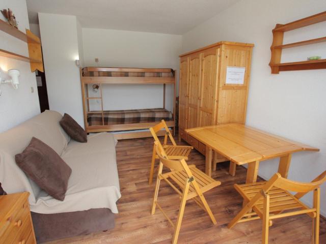 Studio fonctionnel 4 pers. au coeur de la station, balcon, face aux pistes - FR-1-416-91