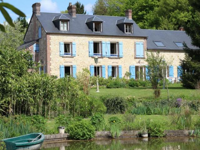 Duplex Charmant au Cœur du Pays des Haras avec Jardin Paysagé et Étang - Tout Équipé, Draps Inclus - FR-1-497-114