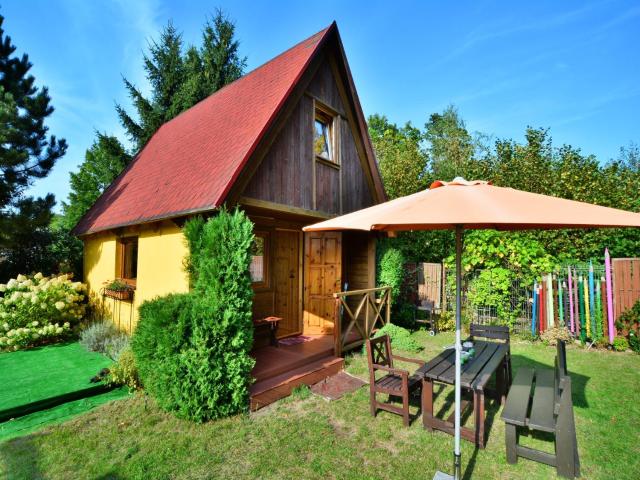 Holiday home in Osieki near a lake