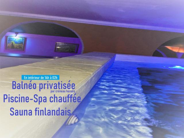 Logis Domaine Spa-piscine sauna