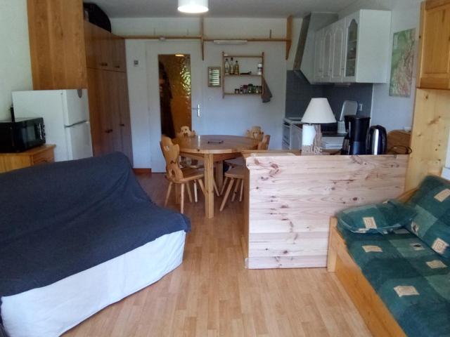 Studio cabine 28m² à Corrençon-en-Vercors, proche village, navettes, skis, nature, 4 pers, balcon - FR-1-515-140