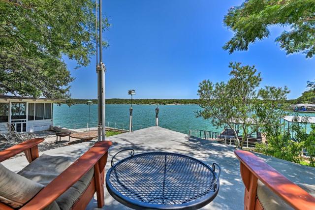 Lakefront Brownwood Home with Private Boat Dock