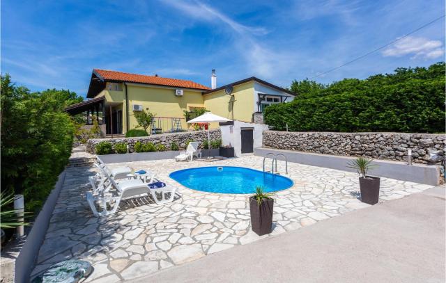 Pet Friendly Home In Krasica With Jacuzzi