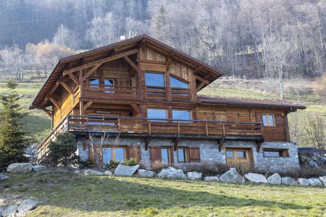 Chalet face au Mont-blanc