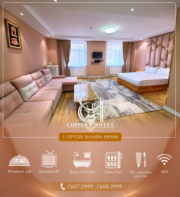 Copper hotel Erdenet city Mongolia